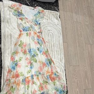 Floral Print Women's Dress